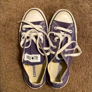 Purple Converse - Women’s 6